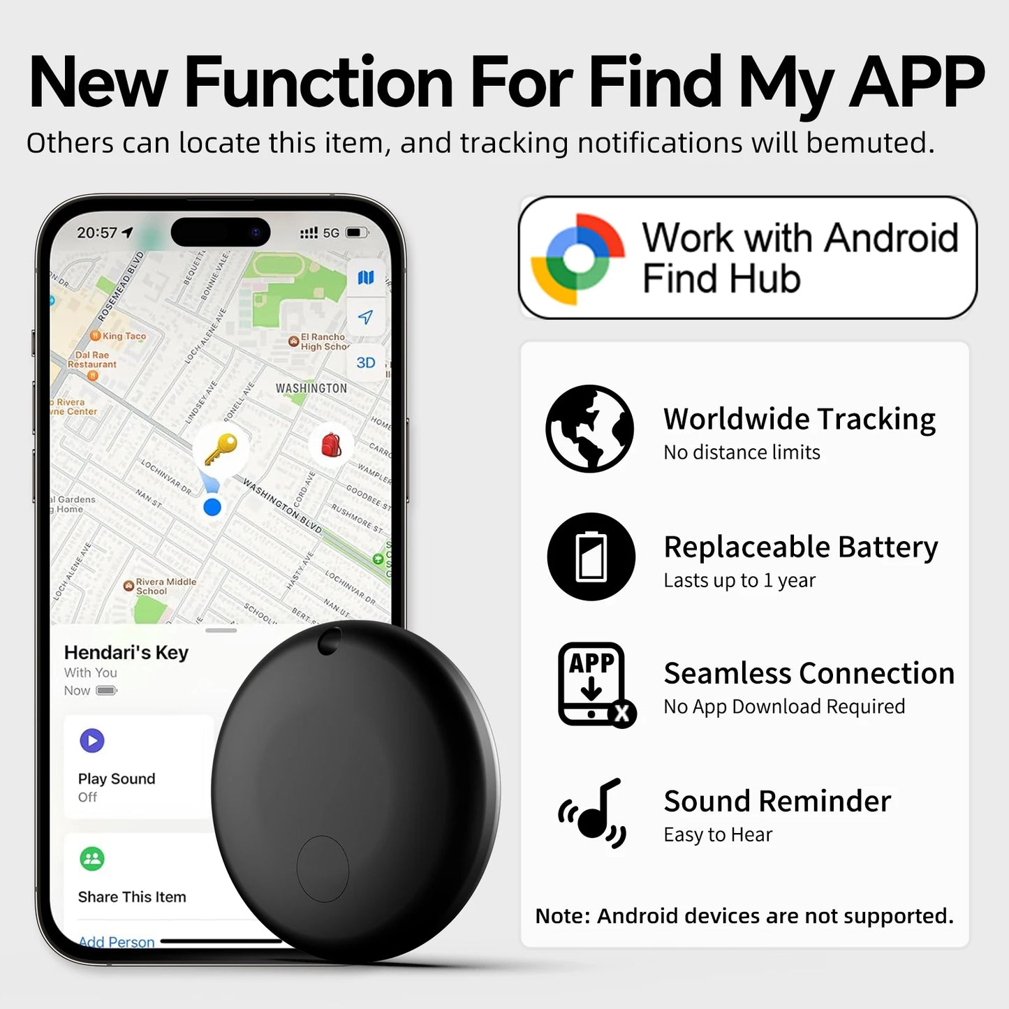 Traceur Anti-Perte Android – Garde le contrôle partout