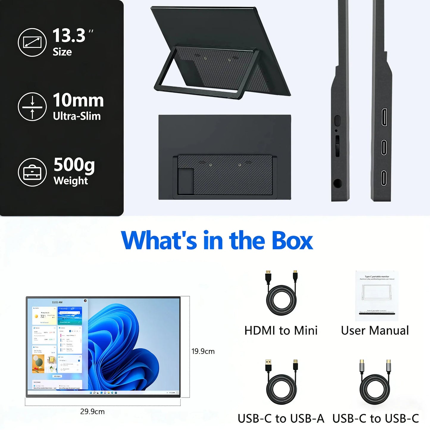 Écran Portable 13.3”