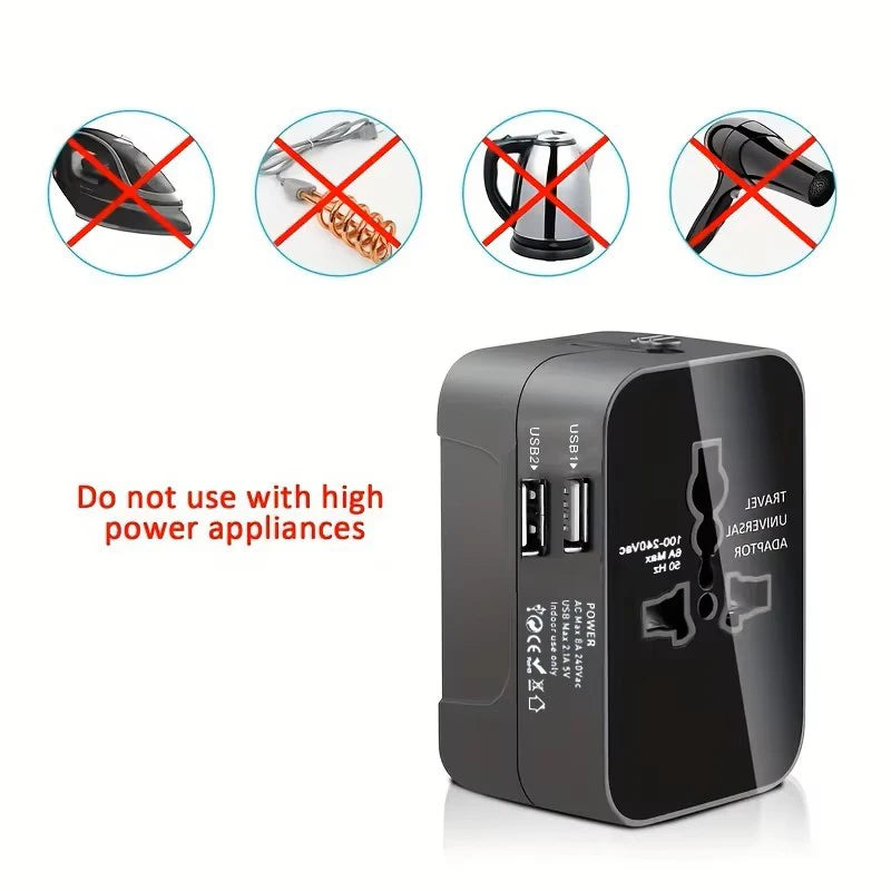 Adaptateur Universel – Branche-toi partout dans le monde