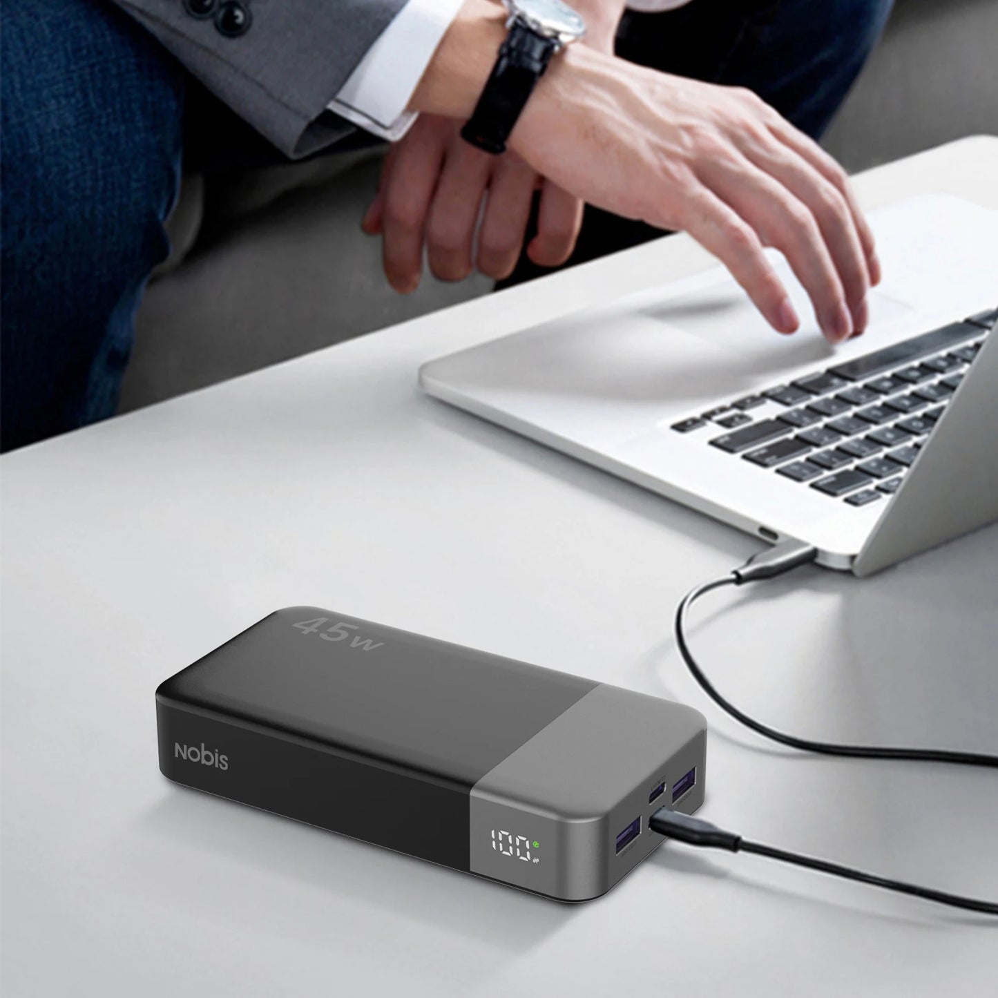Power Bank 20000mAh 45W – Ne tombe plus jamais à 1%