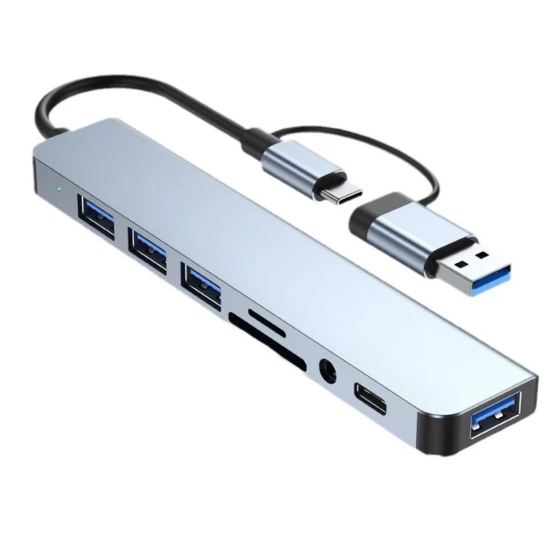 Station d'accueil Hub USB-C 8-en-1