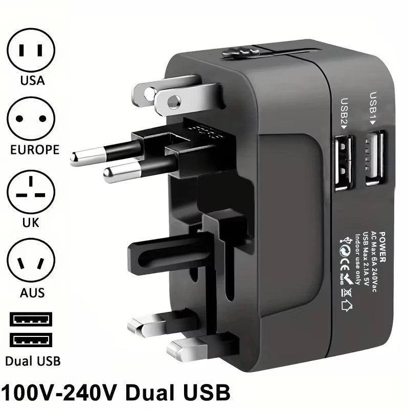 Adaptateur Universel – Branche-toi partout dans le monde